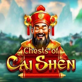 Chests of Cai Shen slot visual from Pragmatic Play available on spinoscar.eu