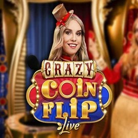 Crazy Coin Flip by Evolution, showcased at spinoscar.eu – game logo