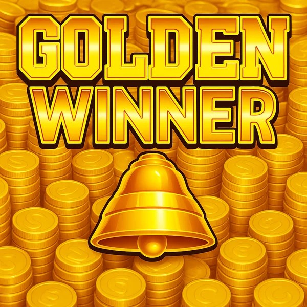 Golden Winner logo by Inspired Gaming at Oscar Spin Casino