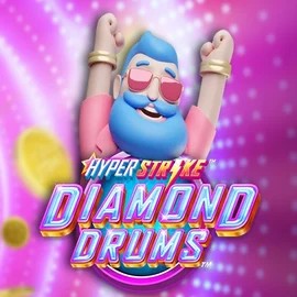 Hyper Strike Diamond Drums online game logo by Gameburger Studios on spinoscar.eu