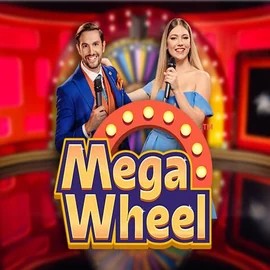 Mega Wheel online game logo by Pragmatic Play on spinoscar.eu