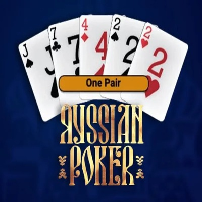 Russian Poker by OneTouch Games, showcased at spinoscar.eu – game logo